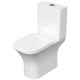 Унитаз компакт АКВАТЕК Optima Plus Square AQ4411-00 с микролифтом, безободковый, арматура Geberit
