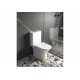 Унитаз компакт АКВАТЕК Optima Plus Square AQ4411-00 с микролифтом, безободковый, арматура Geberit