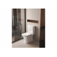 Унитаз компакт АКВАТЕК Optima Plus Square AQ4411-00 с микролифтом, безободковый, арматура Geberit