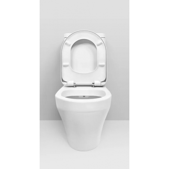 Унитаз компакт AM.PM Inspire C508607WH сиденье с микролифтом, быстросъёмное
