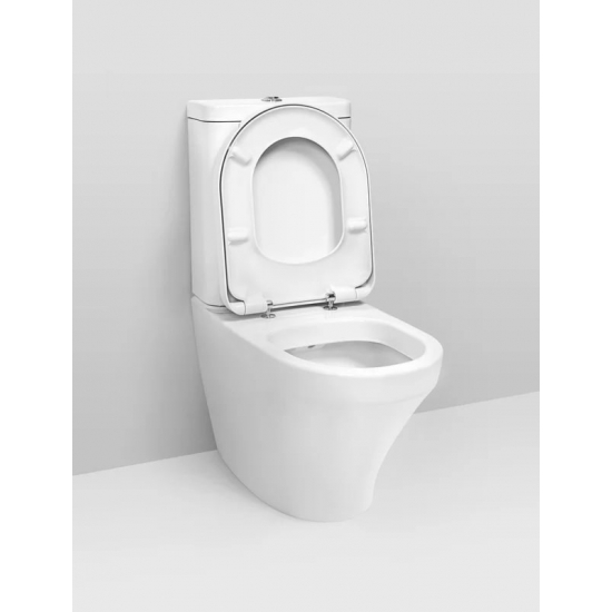 Унитаз компакт AM.PM Inspire C508607WH сиденье с микролифтом, быстросъёмное