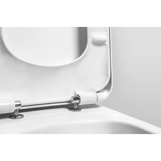 Унитаз компакт AM.PM Inspire C508607WH сиденье с микролифтом, быстросъёмное