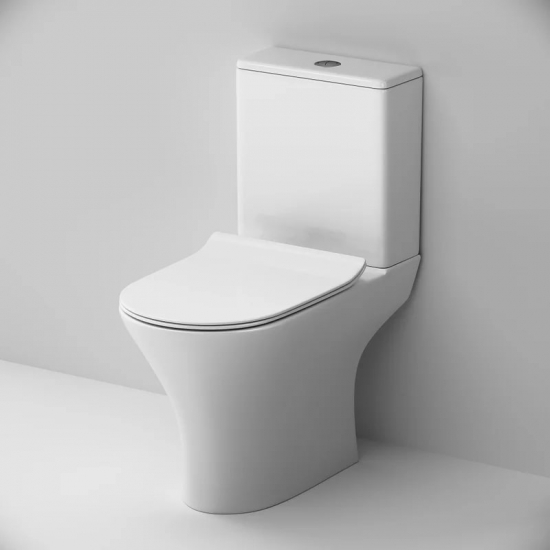 Унитаз компакт AM.PM Sense C748600SC FlashClean, безободковый, с микролифтом