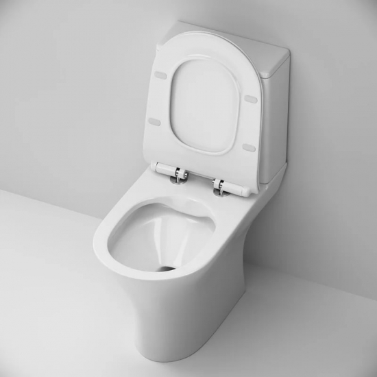 Унитаз компакт AM.PM Sense C748600SC FlashClean, безободковый, с микролифтом