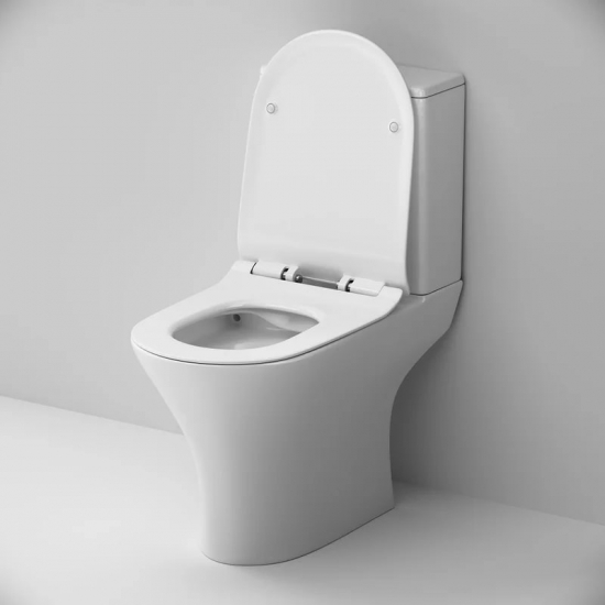 Унитаз компакт AM.PM Sense C748600SC FlashClean, безободковый, с микролифтом