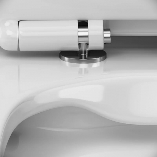 Унитаз компакт AM.PM Sense C748600SC FlashClean, безободковый, с микролифтом