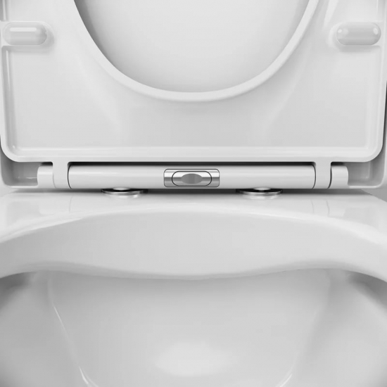 Унитаз компакт AM.PM X-Joy C85A8601SC безободковый, с микролифтом