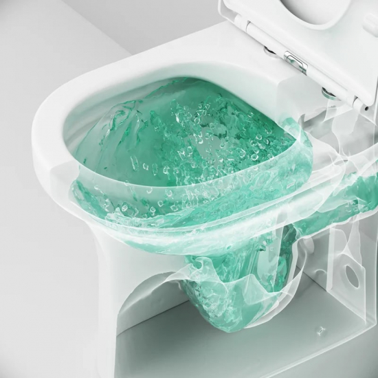 Унитаз компакт AM.PM X-Joy C85A8601SC безободковый, с микролифтом