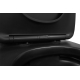 Унитаз компакт AZARIO Black Queen AZ-8380 с сиденьем микролифт, безоботковый, чёрный матовый