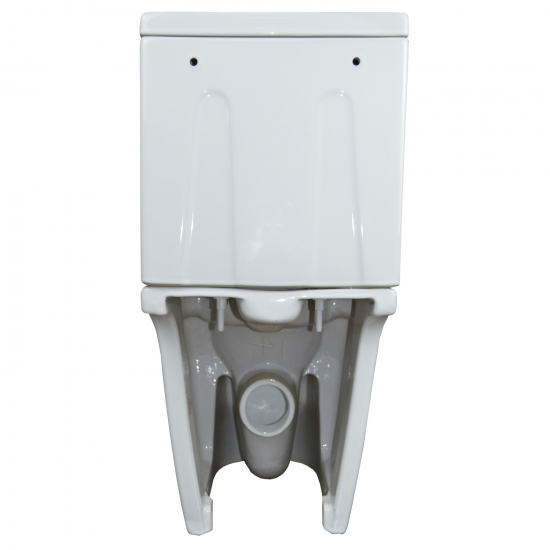 Унитаз компакт AZARIO Candy AZ-1503B с сиденьем микролифт, безоботковый