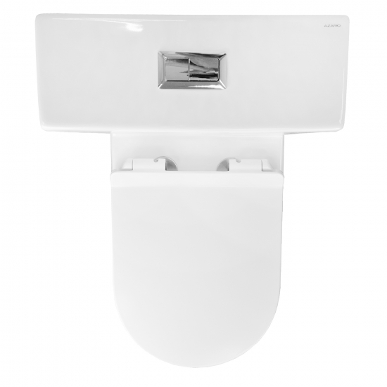 Унитаз компакт AZARIO Corsa AZ-2062S с сиденьем микролифт, безободковый 