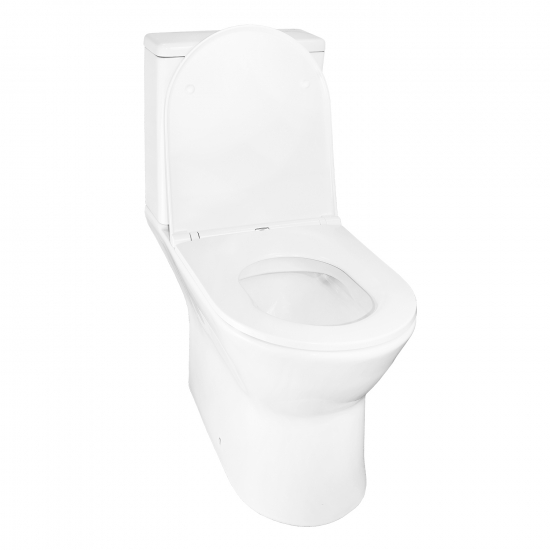 Унитаз компакт AZARIO Dante 93589 с сиденьем микролифт, безоботковый