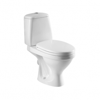 Унитаз компакт AZARIO Trend AZ-2018-P с сиденьем микролифт, горизонтальный выпуск