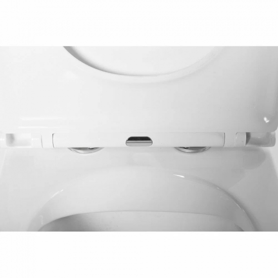 Унитаз компакт BELBAGNO Ardente-R BB02093CPR безободковый, крышка BB2312SC микролифт, бачок BB02093T
