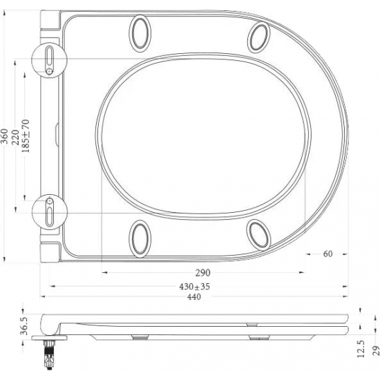 Унитаз компакт BELBAGNO Flay-r BB2149CP-TOR безободковый, крышка BB870SC микролифт, бачок BB2149T
