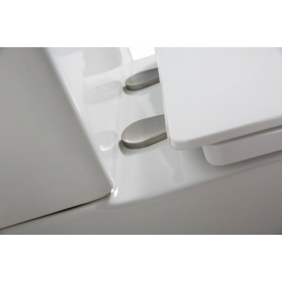 Унитаз компакт BELBAGNO Lounge BB045CPR/SC безободковый, с микролифтом, бачок BB045/051T