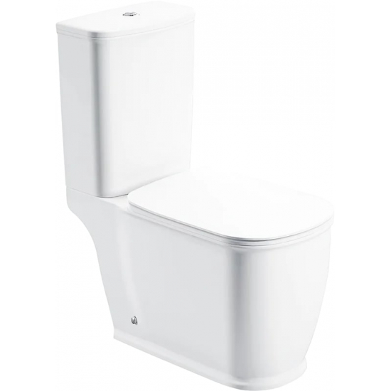 Унитаз компакт BELBAGNO Prado BB10150CP с микролифтом, бачок BB10150T