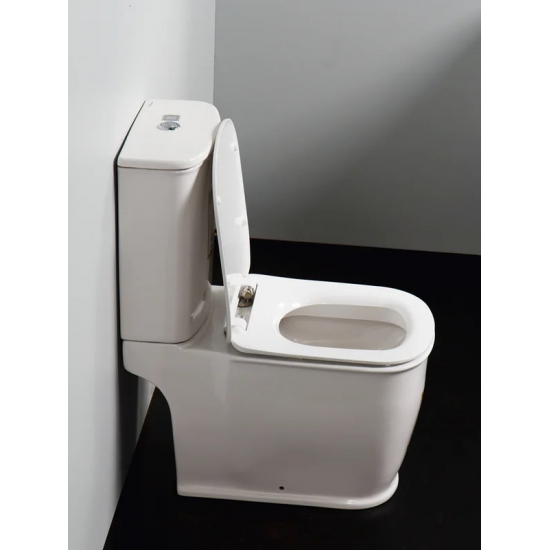 Унитаз компакт BELBAGNO Prado BB10150CP с микролифтом, бачок BB10150T