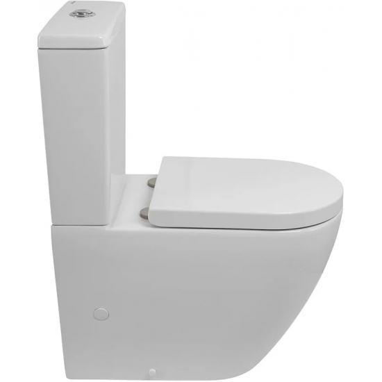 Унитаз компакт BELBAGNO Sfera-r BB2141CP-TOR безободковый, крышка BB105SC микролифт, бачок BB2141T
