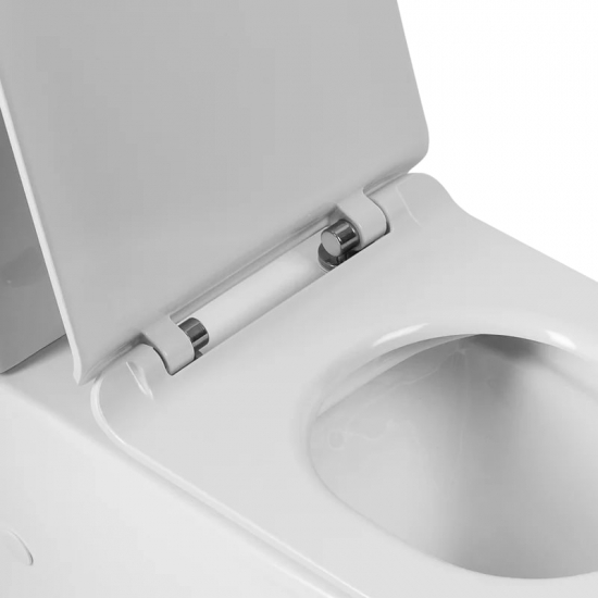 Унитаз компакт BELBAGNO Sfera-r BB2141CPR безободковый, крышка BB901SC с микролифтом, бачок BB2141T