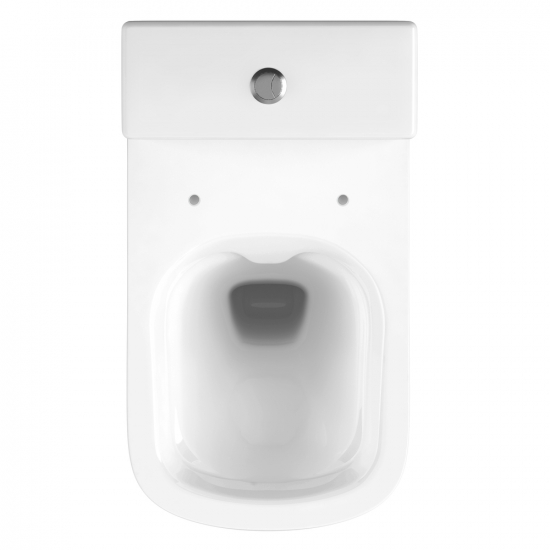 Унитаз компакт CERSANIT Colour Clean On 011 3/5 DPL EO с микролифтом, безоботковый