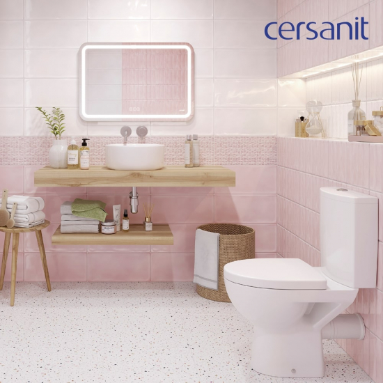 Унитаз компакт CERSANIT Parva Clean On 011 3/6 DPL EO с микролифтом