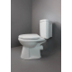 Унитаз компакт CREO CERAMIQUE Project PR1003C угловой, горизонтальный выпуск, с микролифтом