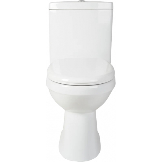 Унитаз компакт CREO CERAMIQUE Project PR1003C угловой, горизонтальный выпуск, с микролифтом