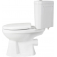 Унитаз компакт CREO CERAMIQUE Project PR1003C угловой, горизонтальный выпуск, с микролифтом