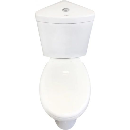 Унитаз компакт CREO CERAMIQUE Project PR1003C угловой, горизонтальный выпуск, с микролифтом