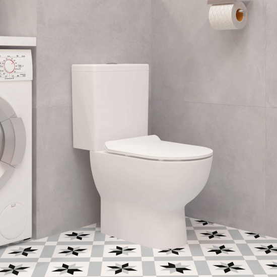 Унитаз компакт EVA GOLD A080 с сиденьем микролифт, быстросъёмное