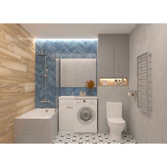 Унитаз компакт EVA GOLD A080 с сиденьем микролифт, быстросъёмное