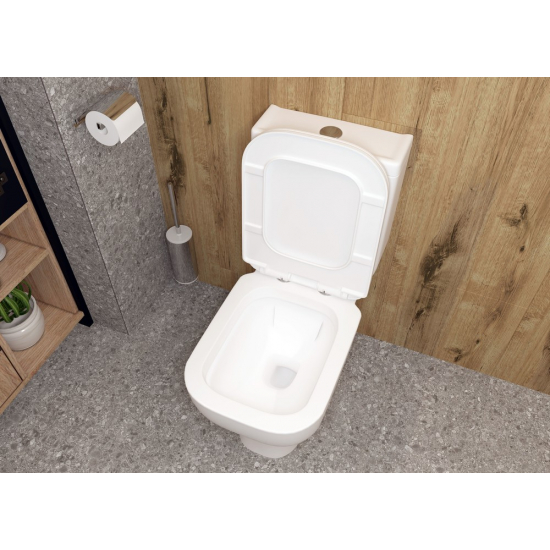 Унитаз компакт EVA GOLD A2104 с сиденьем микролифт, быстросъёмное