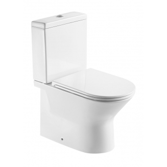 Унитаз компакт EVA GOLD A2802 с сиденьем микролифт тонкое, быстросъёмное