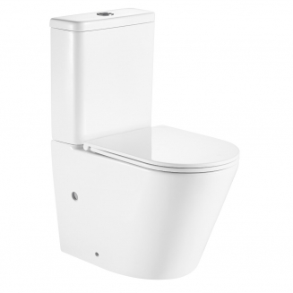 Унитаз компакт EVA GOLD A2807 с сиденьем микролифт тонкое, быстросъёмное