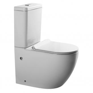 Унитаз компакт EVA GOLD A2809 с сиденьем микролифт тонкое, быстросъёмное