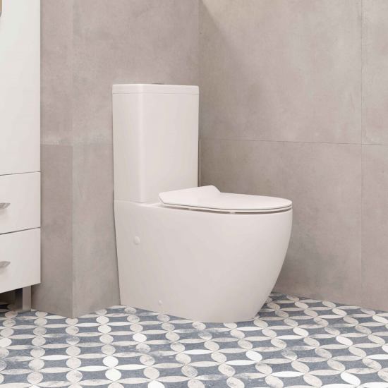 Унитаз компакт EVA GOLD A2809 с сиденьем микролифт тонкое, быстросъёмное