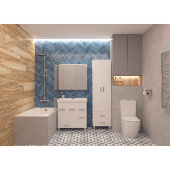 Унитаз компакт EVA GOLD A2809 с сиденьем микролифт тонкое, быстросъёмное