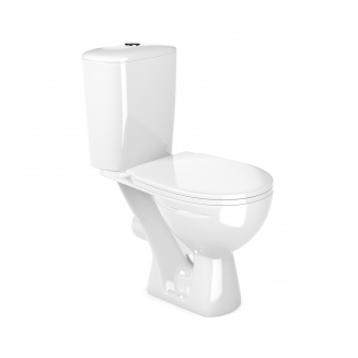 Унитаз компакт GESSO Фобос Home de Luxe c 2-ух уровневой арматурой, с микролифтом