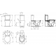 Унитаз компакт IDEAL STANDARD Connect с микролифтом E716401