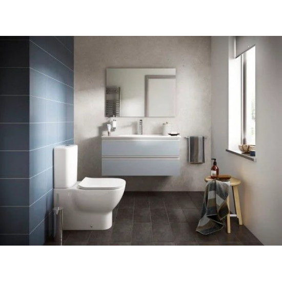 Унитаз компакт IDEAL STANDARD Tesi AquaBlade T008201 безободковый, с микролифтом 