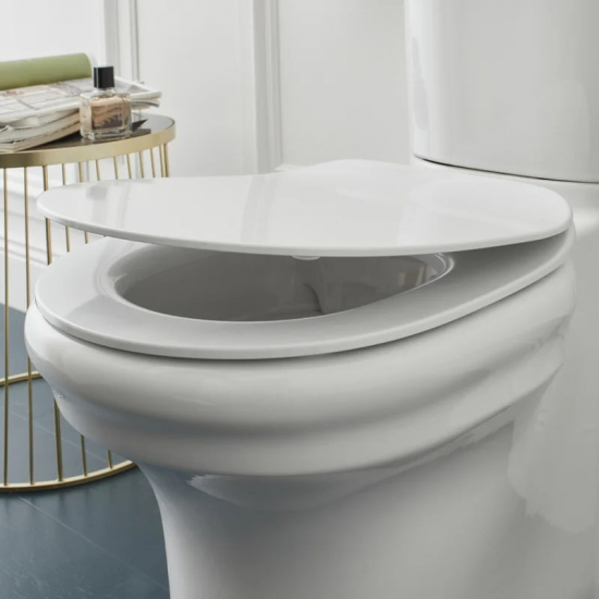 Унитаз компакт JACOB DELAFON Cleo UJAC102-0, безободковый, с микролифтом