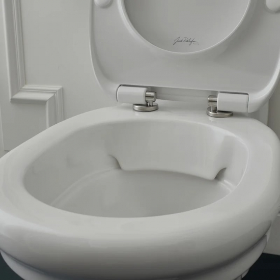 Унитаз компакт JACOB DELAFON Cleo UJAC102-0, безободковый, с микролифтом