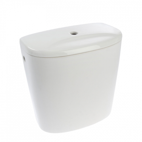 Унитаз компакт ЛОБНЕНСКИЙ СТРОЙФАРФОР Комфорт Эконом боковая подводка, косой выход, без арматуры