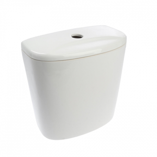 Унитаз компакт ЛОБНЕНСКИЙ СТРОЙФАРФОР Оптима Стандарт нижняя подводка, косой выход, белый
