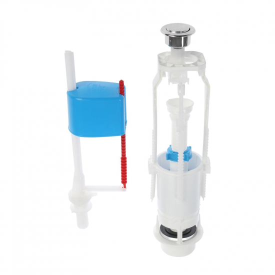 Унитаз компакт ЛОБНЕНСКИЙ СТРОЙФАРФОР Универсал NEW 90 нижняя подводка, горизонтальный выход, белый