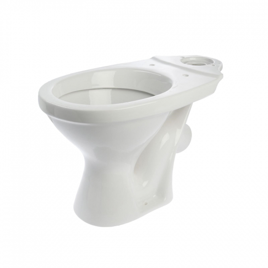 Унитаз компакт ЛОБНЕНСКИЙ СТРОЙФАРФОР Универсал Стандарт нижняя подводка, косой выход, белый