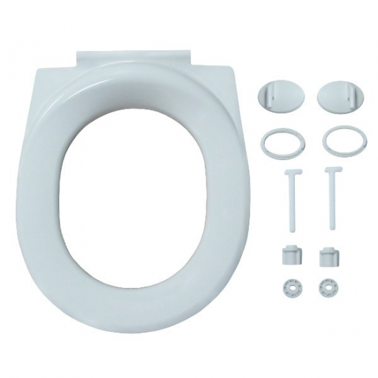 Унитаз компакт ЛОБНЕНСКИЙ СТРОЙФАРФОР Вершок детский с сиденьем термопласт, косой выход, белый