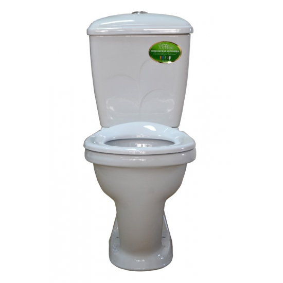 Унитаз компакт ОСКОЛЬСКАЯ КЕРАМИКА Детский косой выход белый