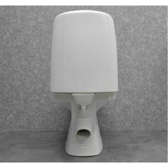 Унитаз компакт ОСКОЛЬСКАЯ КЕРАМИКА Эльдорадо Люкс с сиденьем дюропласт, косой выход, белый